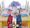 4th of July Gnome Stars Table Runner – Red, White & Blue Patriotic Décor, 13 x 108 Inch for Independence Day, Home, Party & Memorial Day Decorations